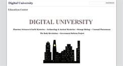 Desktop Screenshot of digital-university.org